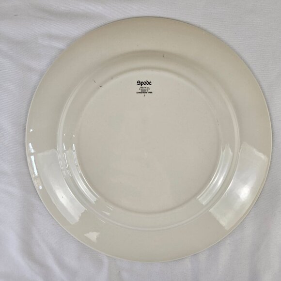 Spode "Cookies for Santa" Christmas Tree Dish 10.5" Diameter Made in England - Picture 10 of 12